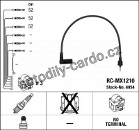 Sada kabelů pro zapalování NGK RC-MX1210