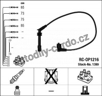 Sada kabelů pro zapalování NGK RC-OP1216