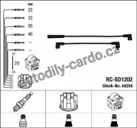 Sada kabelů pro zapalování NGK RC-SD1202