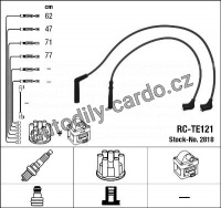 Sada kabelů pro zapalování NGK RC-TE121