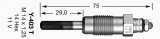 Žhavící svíčka NGK Y-403T