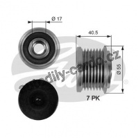 Alternátorová volnoběžka (předstihová spojka) GATES (GT OAP7098) - MERCEDES-BENZ