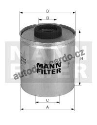Palivový filtr MANN P935/1 (MF P935/1) - RENAULT TRUCKS