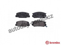 Sada brzdových destiček BREMBO P83031 - TOYOTA