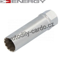 Hlavice na zapalovací svíčky 3/8", 14 mm ENERGY NE00496