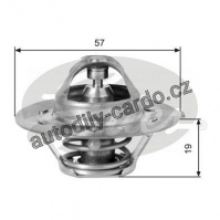 Termostat GATES (GT TH09082G1) - CITROËN, PEUGEOT