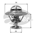 Termostat GATES (GT TH00791G1) - FORD USA