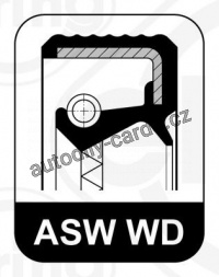 Gufero/Těsnící kroužek vačkový hřídel ELRING (ELR 586.668)