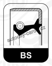 Těsnící kroužek hřídele, hřídel převodovky ELRING (327.299)