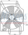 Ventilátor chladiče klimatizace NISSENS 85354