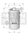 Palivový filtr MANN WK45 (MF WK45)