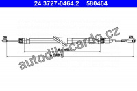 Lanko ruční brzdy ATE 24.3727-0464 (AT 580464)