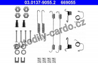 Sada příslušenství, brzdové čelisti ATE 03.0137-9055 (AT 669055)
