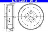 Brzdový buben ATE 24.0220-0047 - TOYOTA