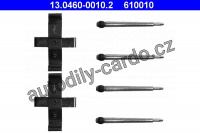 Sada příslušenství, obložení kotoučové brzdy ATE 13.0460-0010 (AT 610010)