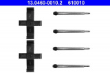 Sada příslušenství, obložení kotoučové brzdy ATE 13.0460-0010 (AT 610010)