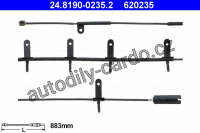 Výstražný kontakt opotřebení obložení ATE 24.8190-0235 (AT 620235)