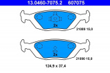 Sada brzdových destiček ATE 13.0460-7075 (AT 607075)