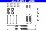 Sada příslušenství, brzdové čelisti ATE 03.0137-9203 (AT 669203)
