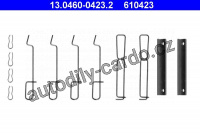 Sada příslušenství, obložení kotoučové brzdy ATE 13.0460-0423 (AT 610423)