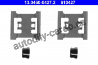 Sada příslušenství, obložení kotoučové brzdy ATE 13.0460-0427 (AT 610427)