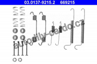 Sada příslušenství, brzdové čelisti ATE 03.0137-9215 (AT 669215)