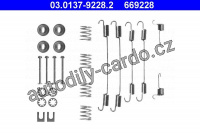 Sada příslušenství, brzdové čelisti ATE 03.0137-9228 (AT 669228)