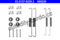Sada příslušenství, brzdové čelisti ATE 03.0137-9229 (AT 669229)