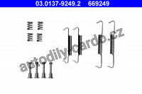 Sada příslušenství, brzdové čelisti ATE 03.0137-9249 (AT 669249)