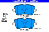 Sada brzdových destiček ATE 13.0460-2854 (AT 602854) - MERCEDES-BENZ