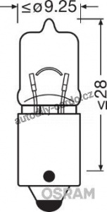 Autožárovka OSRAM 64132 - H6W