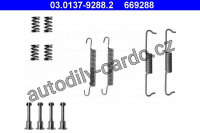 Sada příslušenství, parkovací brzdové čeliti ATE 03.0137-9288 (AT 669288)