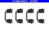 Sada příslušenství, obložení kotoučové brzdy ATE 13.0460-0453 (AT 610453)