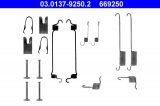 Sada příslušenství, brzdové čelisti ATE 03.0137-9250 (AT 669250)