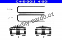 Sada příslušenství, obložení kotoučové brzdy ATE 13.0460-0908 (AT 610908)