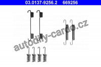 Sada příslušenství, parkovací brzdové čelisti ATE 03.0137-9256 (AT 669256)