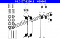 Sada příslušenství, brzdové čelisti ATE 03.0137-9266 (AT 669266)
