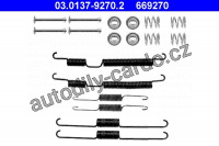 Sada příslušenství, brzdové čelisti ATE 03.0137-9270 (AT 669270)