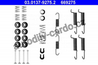 Sada příslušenství, parkovací brzdové čelisti ATE 03.0137-9275 (AT 669275)