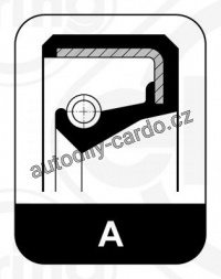těsnící kroužek hřídele ELRING (ELR 131.860)