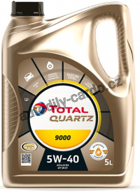 Total Quartz 9000 5W-40 5L + štítek