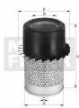 Vzduchový filtr MANN C24516 (MF C24516) - FIAT