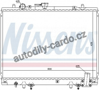 Chladič motoru NISSENS 628974