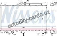 Chladič motoru NISSENS 628968