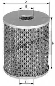 Hydraulický filtr řízení MANN MF H67/1