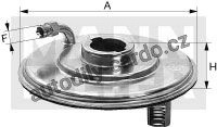 Hydraulický filtr vyvažovacího systému MANN MF H187