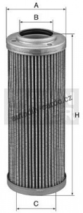 Hydraulický filtr MANN MF HD615/5