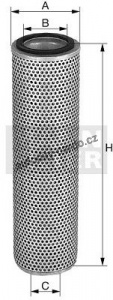 Hydraulický filtr MANN MF HD14161