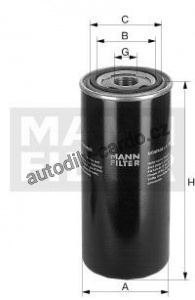 Hydraulický filtr MANN WD13145/6 (MF WD13145/6)