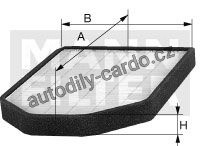 Kabinový filtr MANN MF CUK26011-2